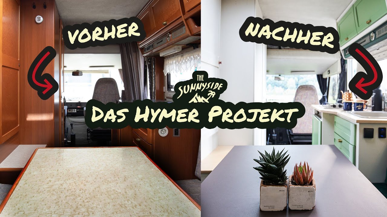 Room Tour Vorher/Nachher Wohnmobil | Hymer 550S