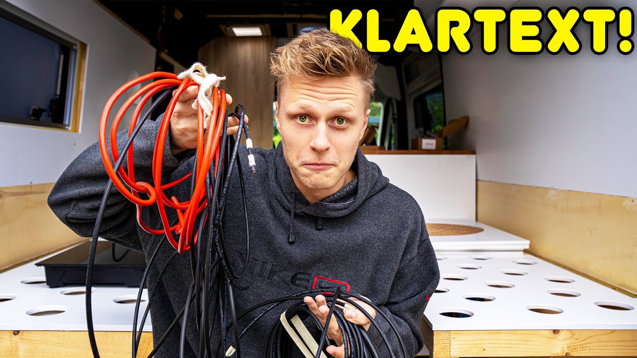 12V CAMPER ELEKTRIK ENDLICH VERSTEHEN! (Tipps Tricks & Kabelquerschnitt für Wohnmobil Ausbau)