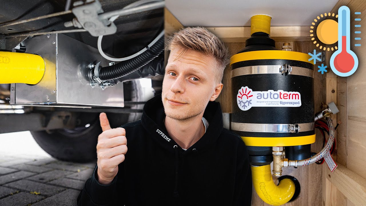 Unterflur Standheizung Einbauen Camper | Autoterm Wohnmobil Dieselheizung tigerexped Warmduscherkit