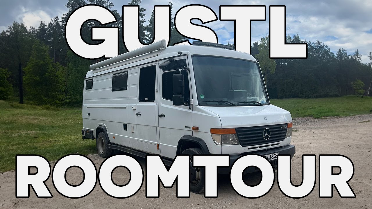 Roomtour von GUSTL / Mercedes Vario 818 / Autarker Familiencamper / elektrisches Hubbett