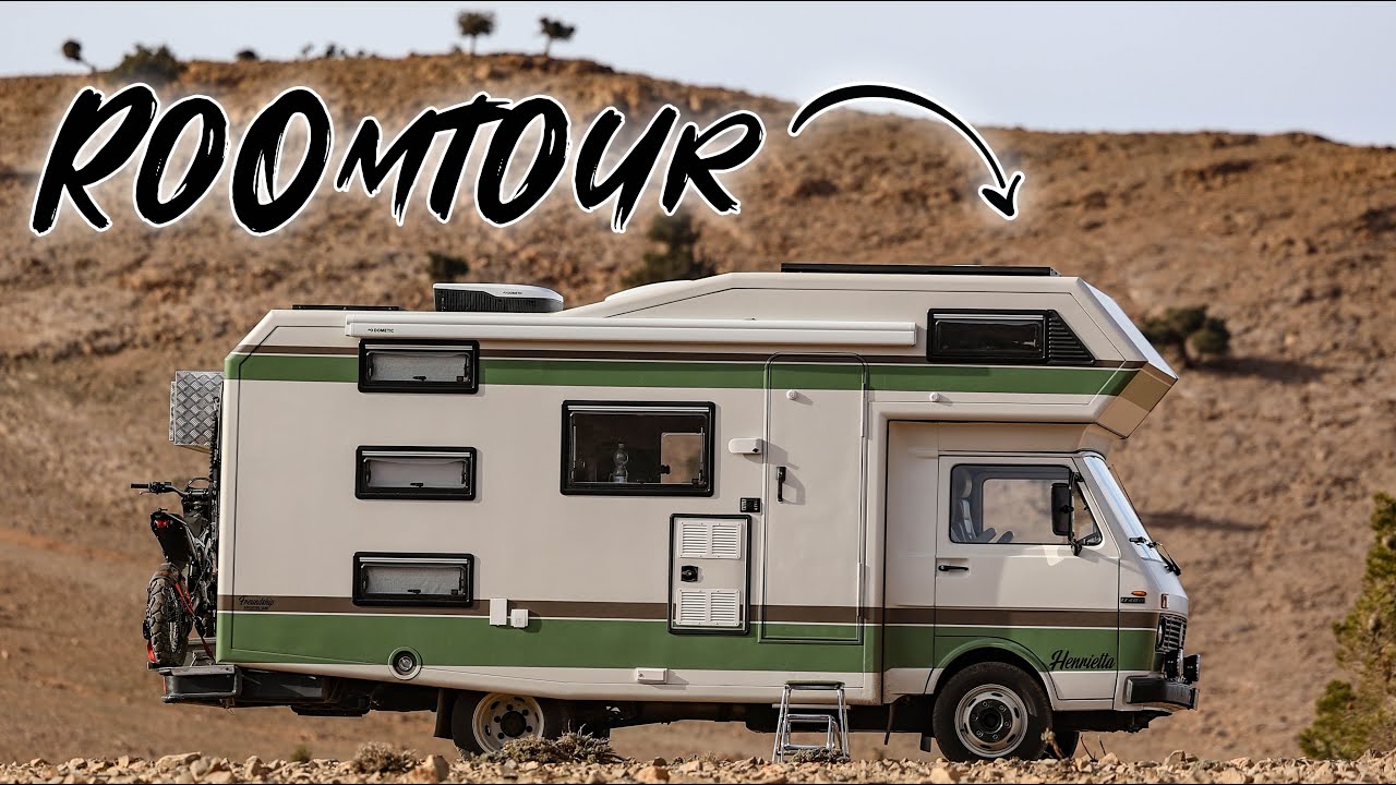 Der perfekte Family Camper! 40 Jahre altes Wohnmobil komplett neu aufgebaut! Roomtour