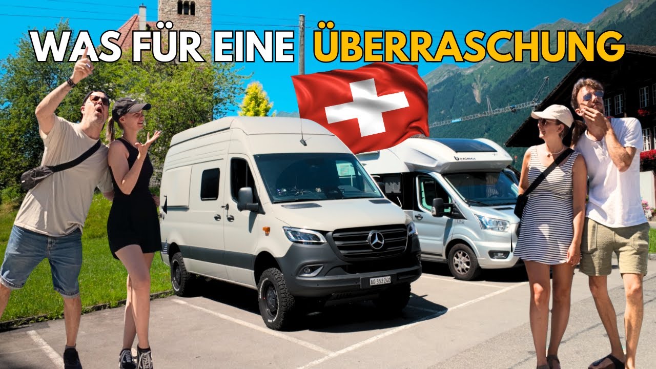 VANLIFE mit Freunden – was für ein Wochenende am Brienzersee!