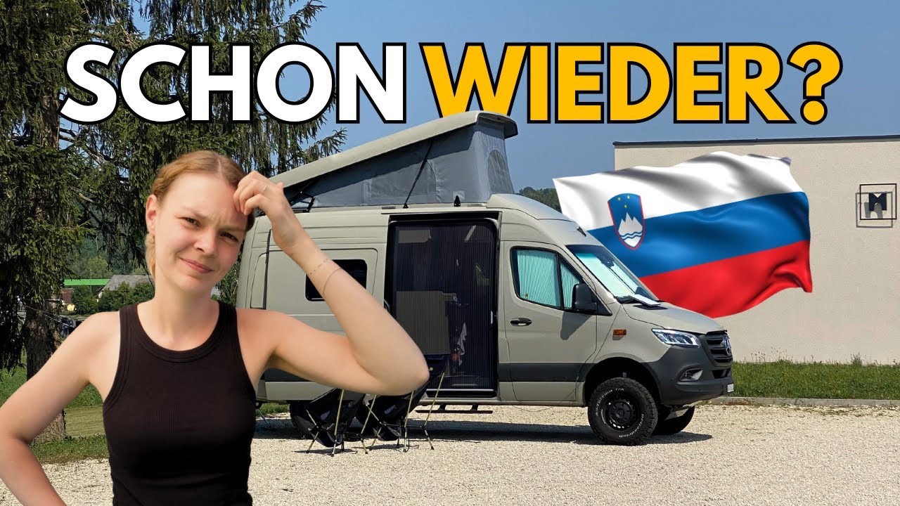 VANLIFE Herausforderungen in Slowenien  Keine Waschmaschine & schon wieder am Weingut!