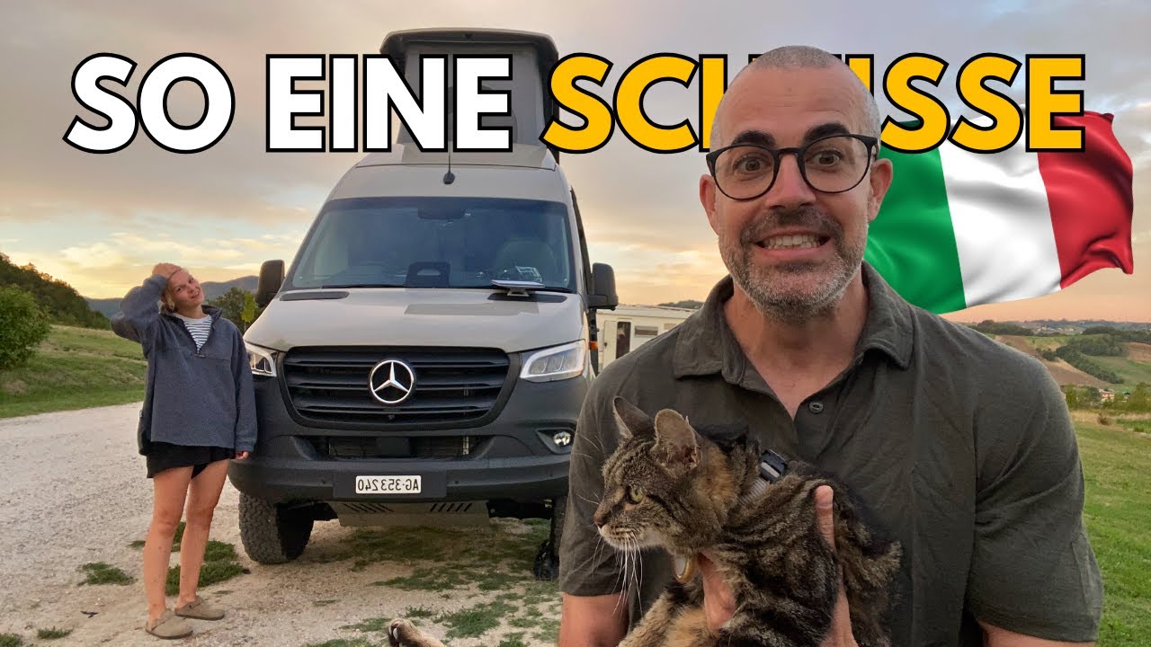 Camper-Probleme beim VANLIFE in der Toskana ! Weiter gehts mit Wein und Balsamico.