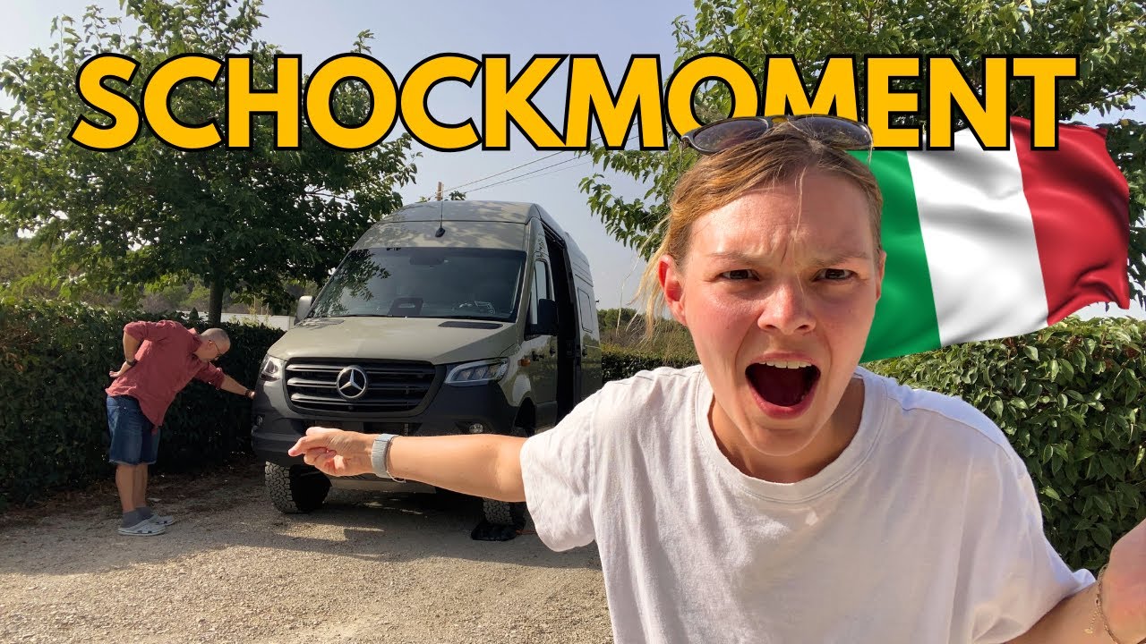 Einmal nicht aufgepasst  VANLIFE Roadtrip von Dubrovnik  nach Italien