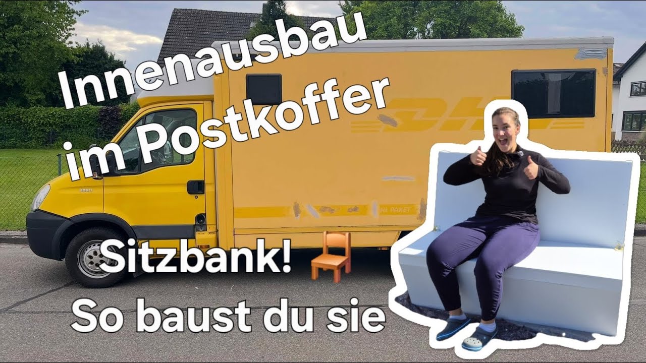 Iveco Daily Ausbau  Sitzbank selber bauen | Holz-Auswahl, Konstruktion, Schleifen & Streichen