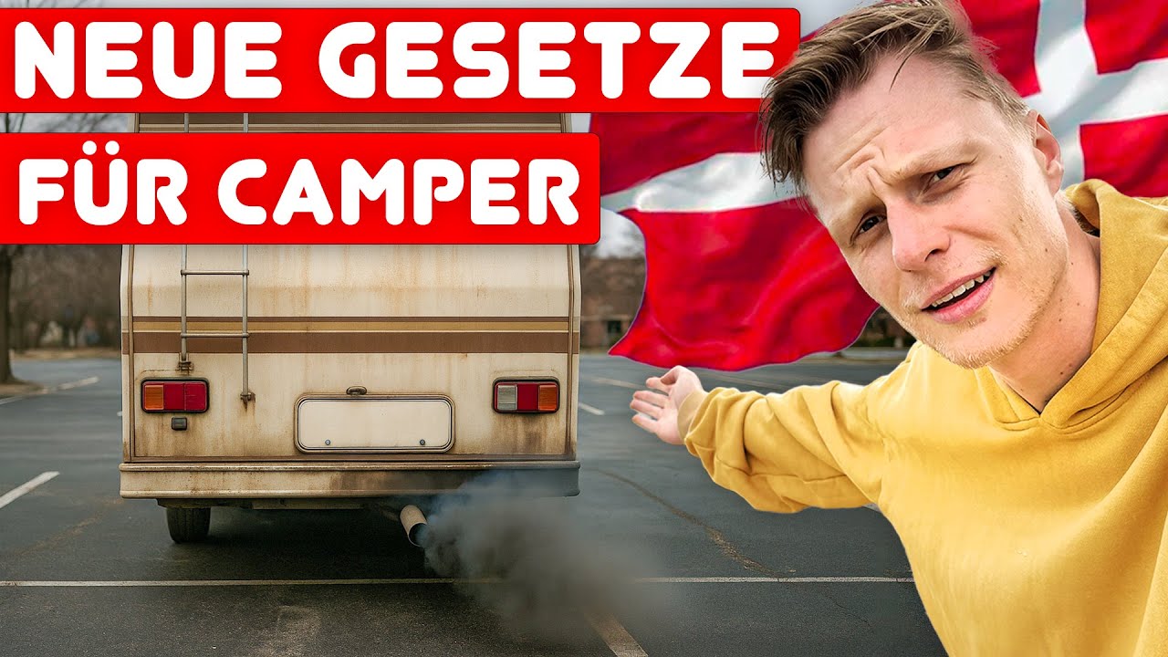 DÄNEMARK: NEUE GESETZE für CAMPER 2026 | Millionen Wohnmobil Urlaub & Wohnwagen Fahrer betroffen..
