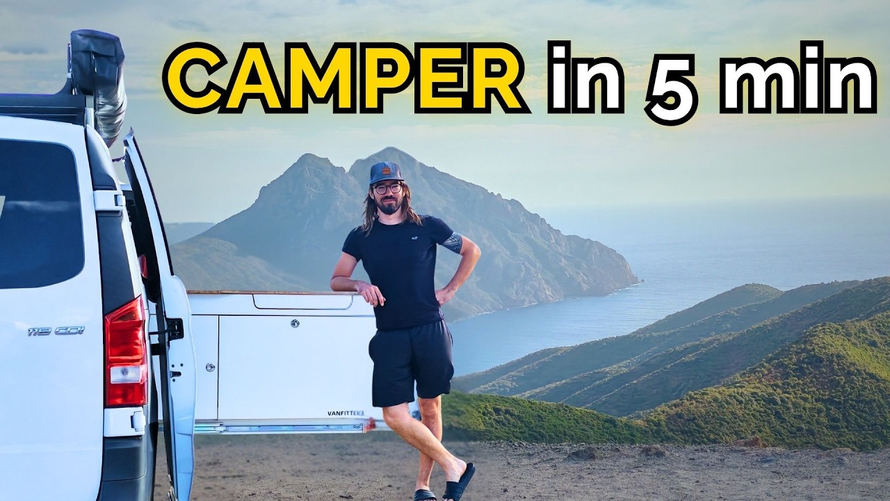 Ich teste das flexibelste Camper Modulsystem – Eine Korsika Reise im Vito