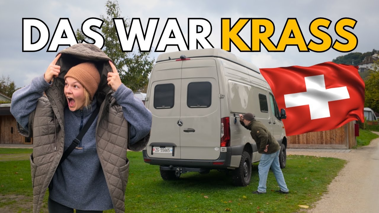 Mitten im STURM gefangen! Vanlife-Abenteuer in Biel