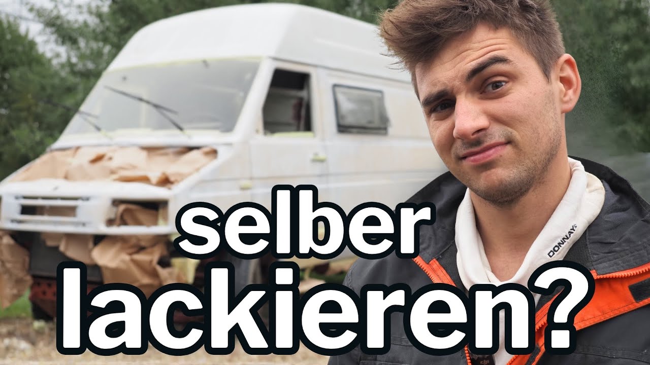 Zitterpartie Jetzt darf nichts mehr schief gehen.. (Camper lackieren Teil I)