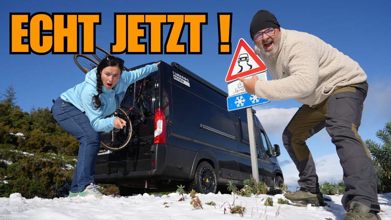 SCHNEE auf Sardinien?! Damit haben wir bei der Überwinterung nicht gerechnet