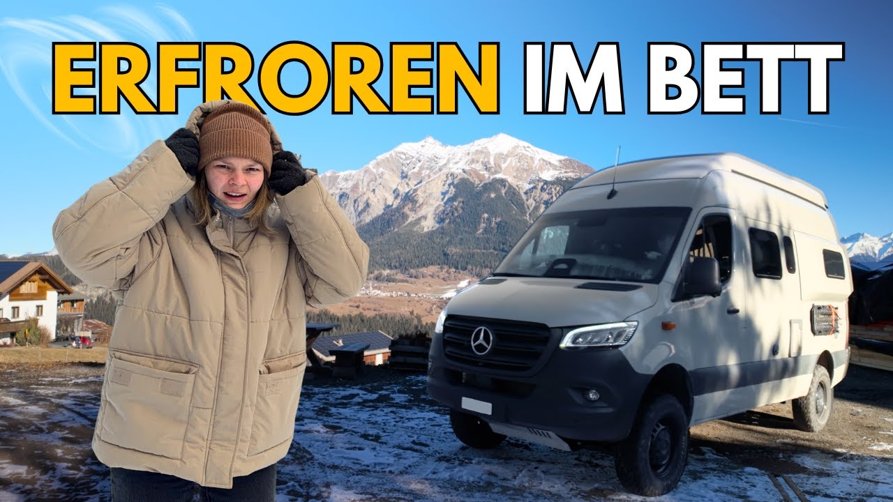 Heizung kaputt bei -5°C? Lebensrettender Umbau & VANLIFE auf Schweizer Bauernhöfen.