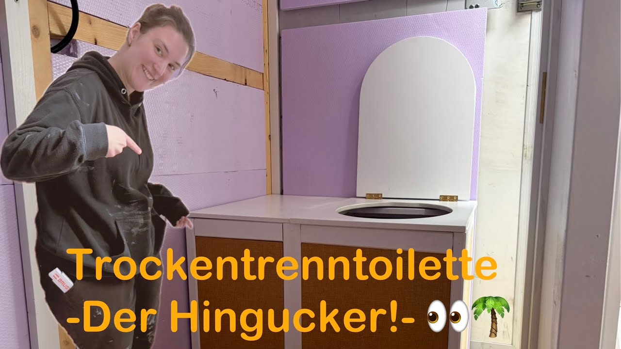 Vom Postkoffer zur Dschungel-Oase DIY Trockentrenntoilette im Wohnmobil selbst gebaut!