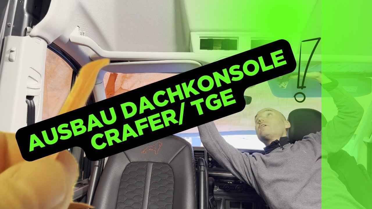 Folge 7 | Crafter/TGE Dachstaufach | Abdeckung raus & bereit für den Ausbau