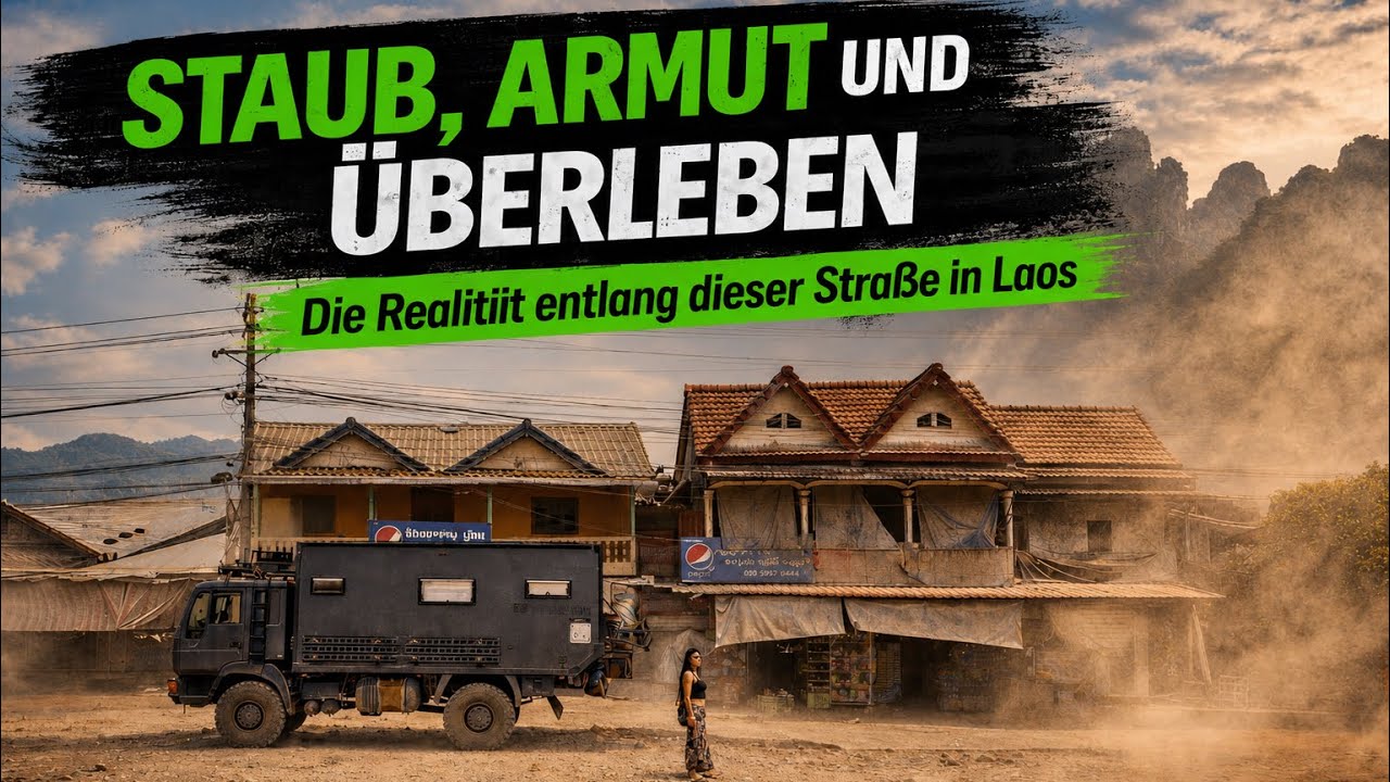 Staub, Armut und Überleben / Asien – Reise Teil 62 Laos