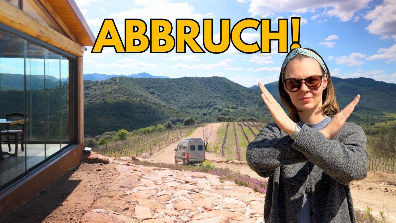 URLAUB ABGEBROCHEN! Wir müssen den Vanlife Roadtrip auf Sardinien beenden und sofort nach Hause!