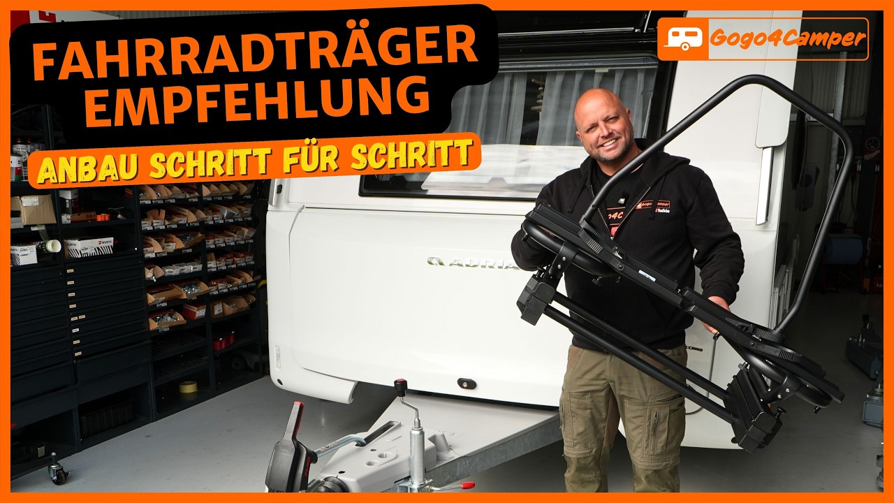 Der beste Fahrradträger für den Wohnwagen? | Anbau Schritt für Schritt – Gogo4Camper Empfehlung