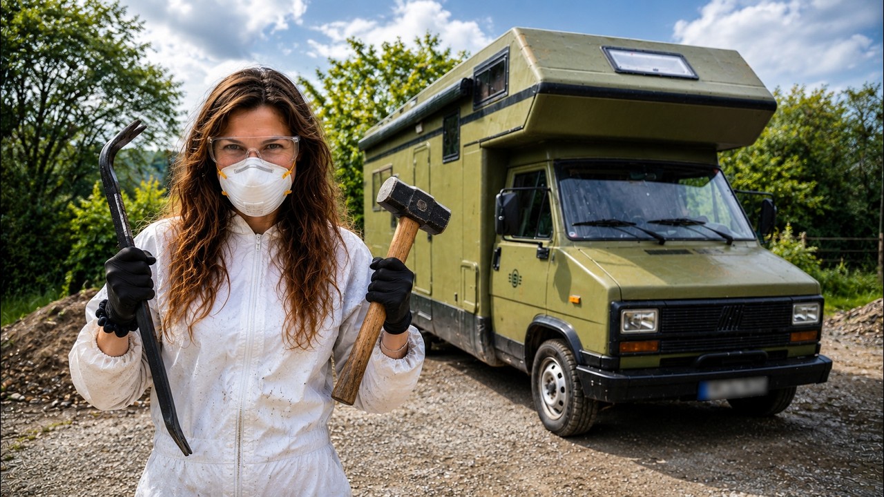 Können wir dieses 35 Jahre alte Wohnmobil wirklich noch retten?!