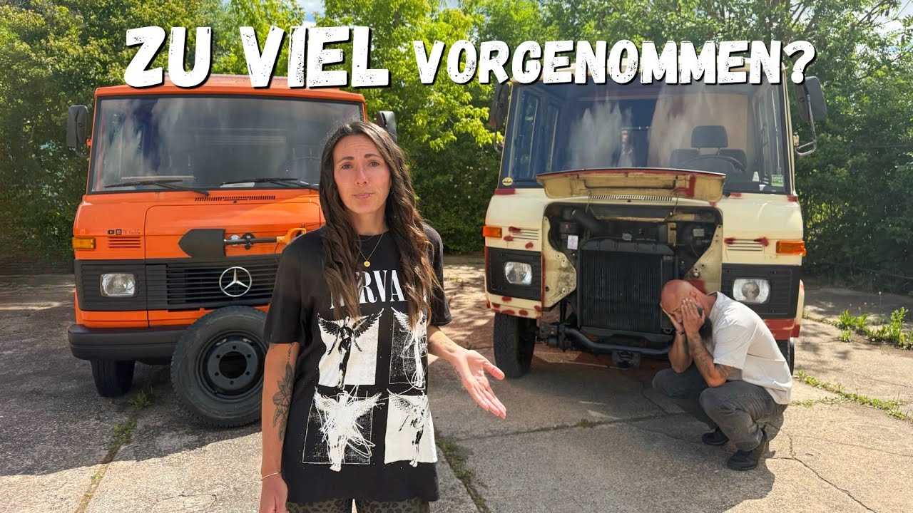Wir bauen 2 OLDTIMER zum Camper um. | Vanlife & Werkstatt in Deutschland