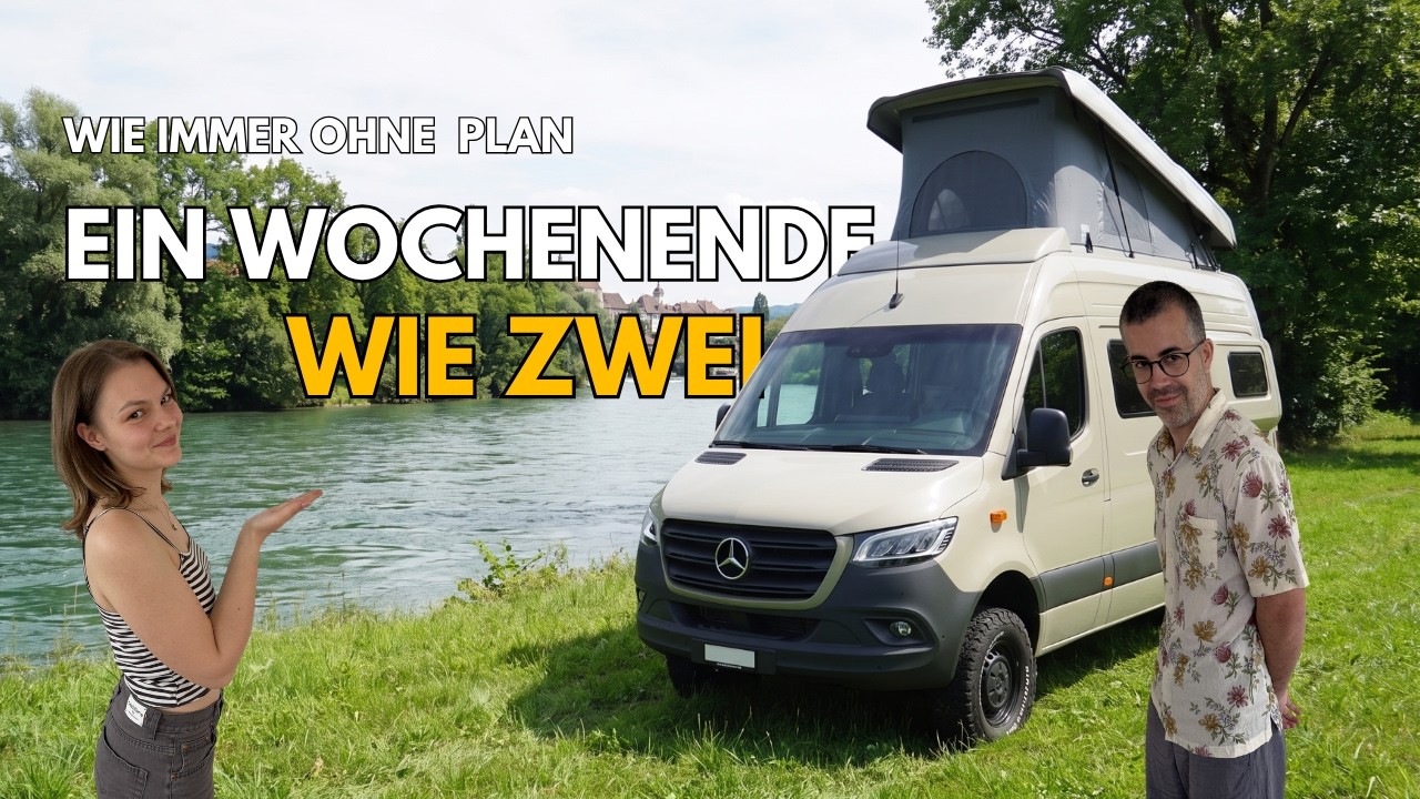 An die Reuss: Surfwelle, Altstadt und ein Sprinter, der alles mitmacht