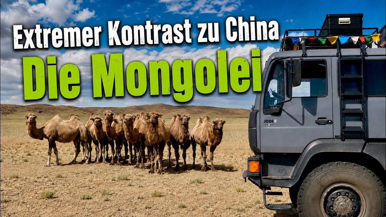 Extremer Kontrast zu China – Die Mongolei / Asien – Reise Teil 77 Mongolei