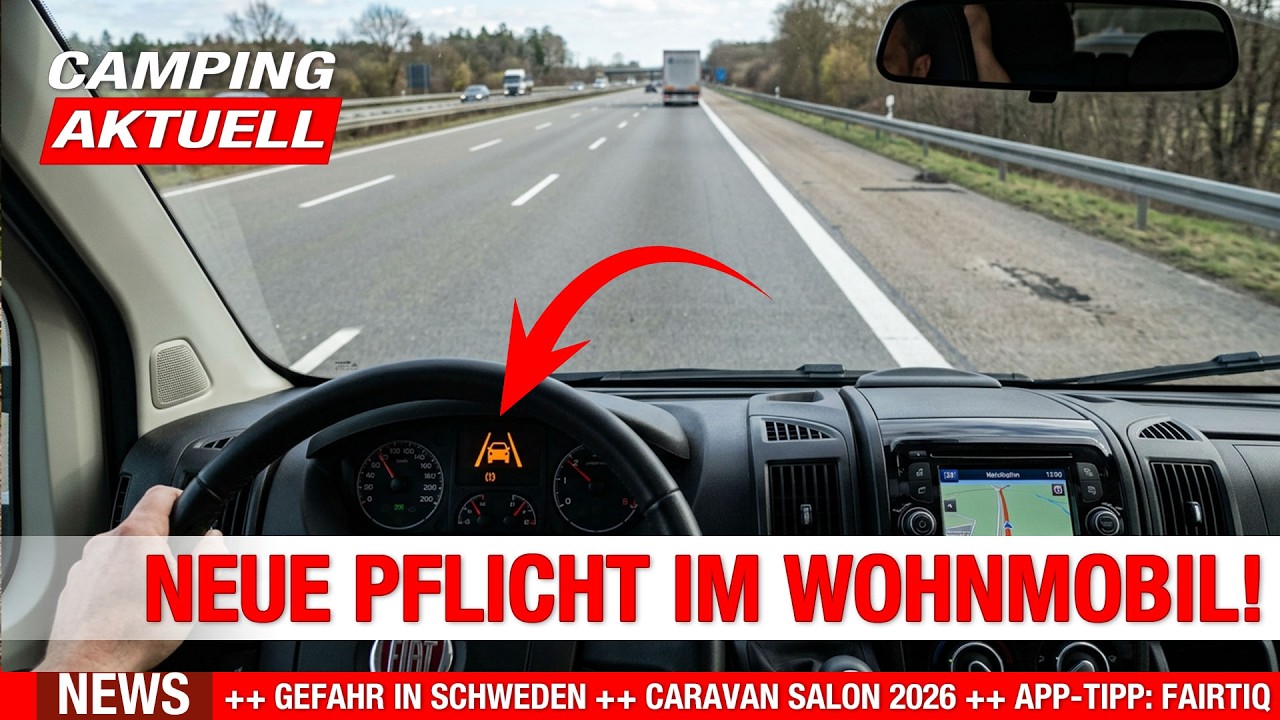 CAMPING Aktuell 07/26 Camper jetzt 3000 € teurer Schweden Warnung Caravan Salon 2026