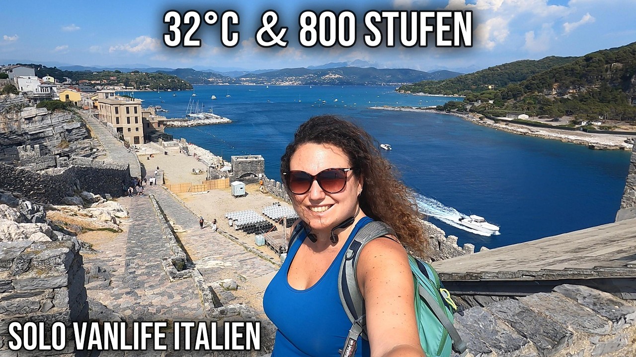 Vom Gardasee nach Ligurien  Allein mit dem Wohnmobil durch Italien