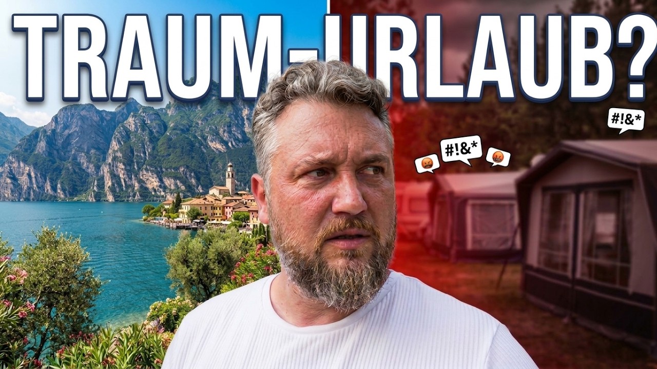 Unsere SCHLIMMSTE Camping Erfahrung … Camper-Alptraum mit Nachbarn (Gardasee Italien)