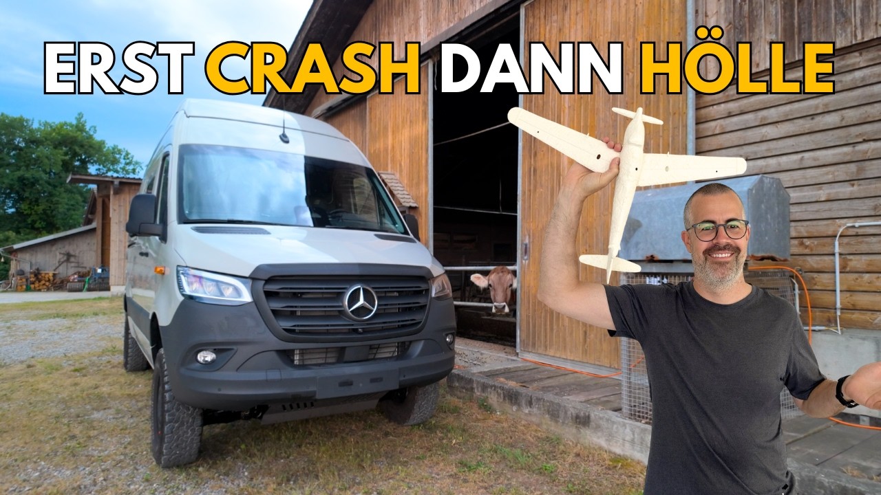 Erst crasht unser Flieger, dann geht’s in die Hölle