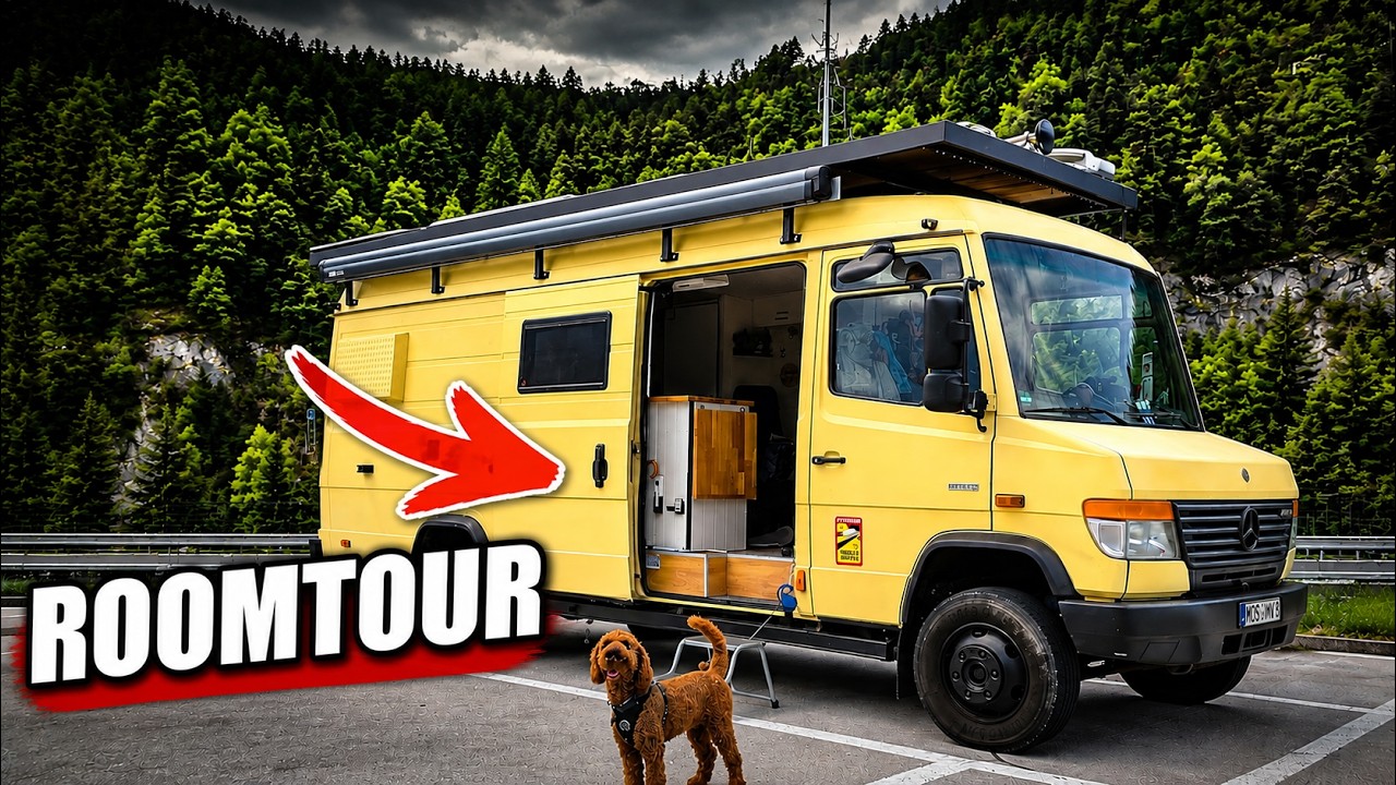 Bernd der Bus | Roomtour meines selbst ausgebauten Mercedes Vario Campers