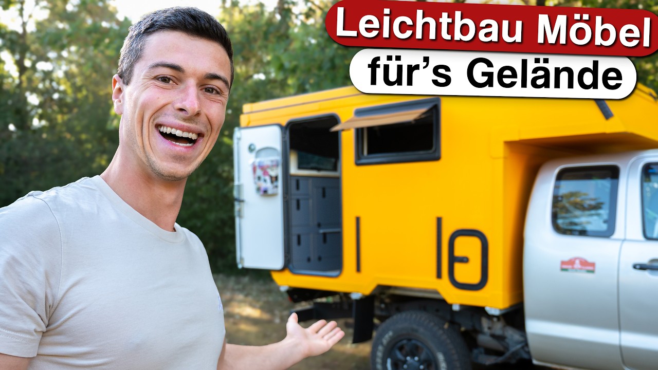Mein neuer Innenausbau mit pistenfesten Möbeln!