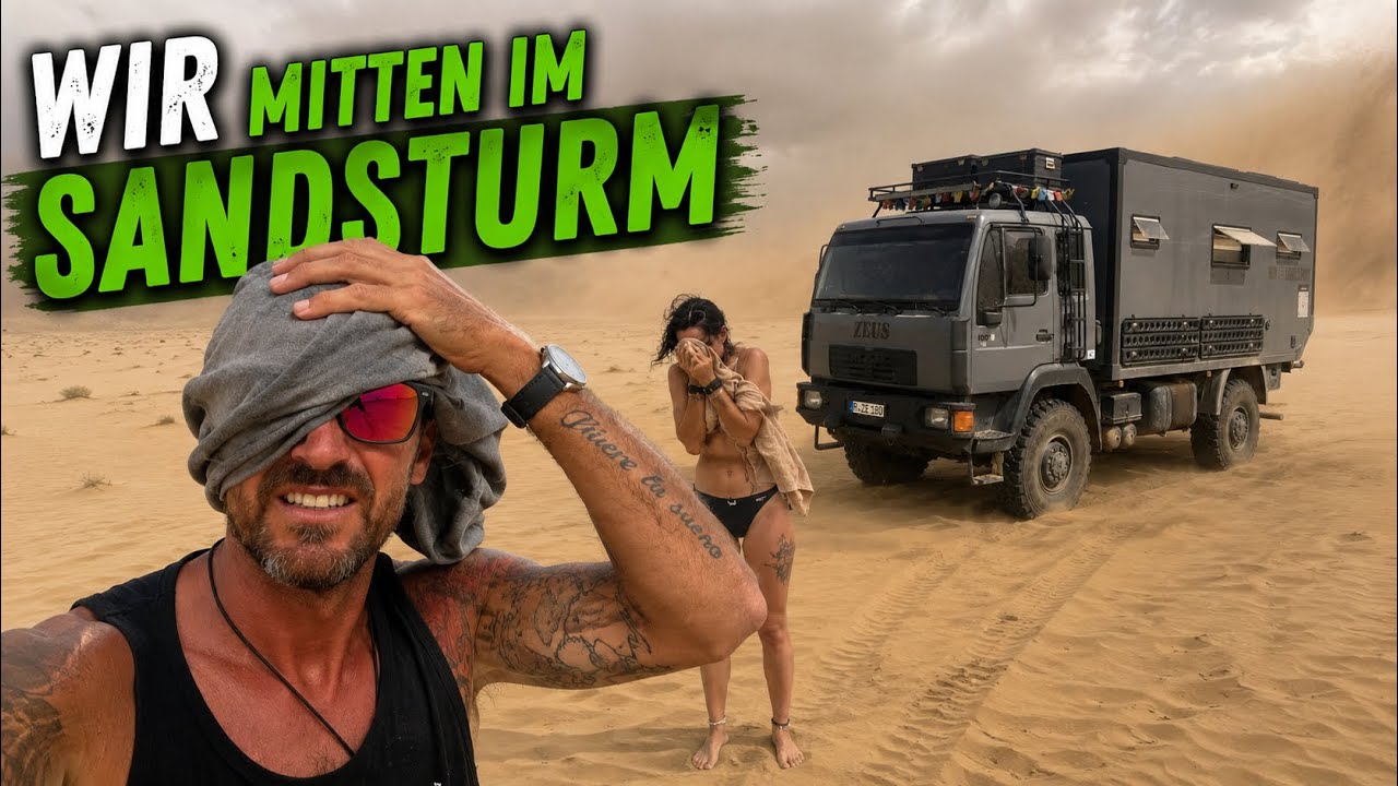 Mitten im Sandsturm / Asien – Reise Teil 82 Mongolei