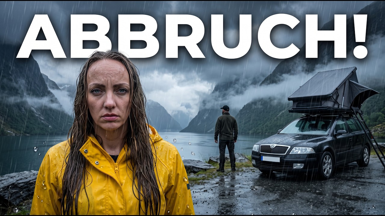 Nach 7 Tagen FLÜCHTEN wir aus NORWEGEN…