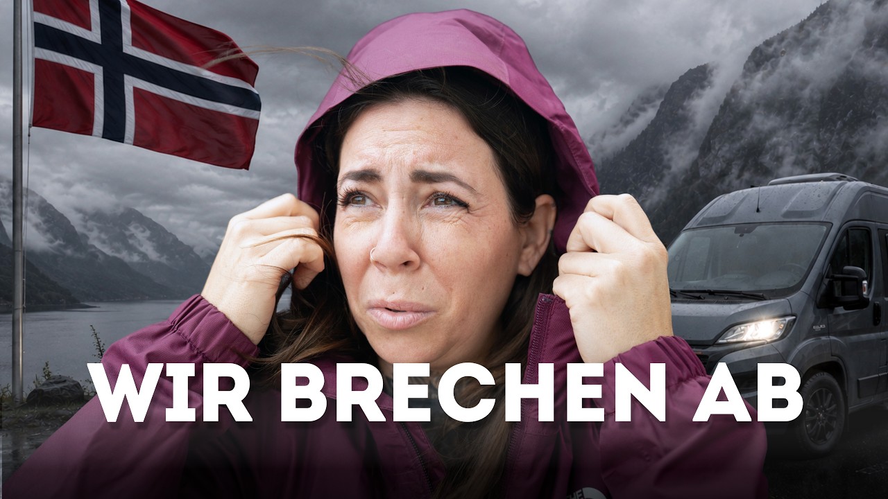So haben wir uns Norwegen NICHT vorgestellt | Vanlife Camping