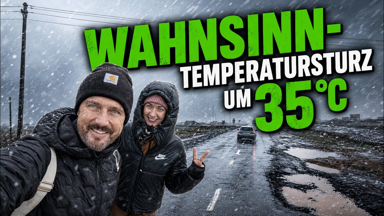 Wahnsinn – Temperatursturz um 35 Grad / Asien – Reise Teil 78 Mongolei