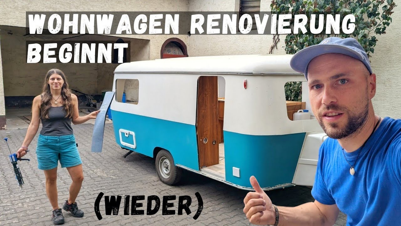 Wir Renovieren einen 40 JAHRE alten WOHNWAGEN und VERZWEIFELN