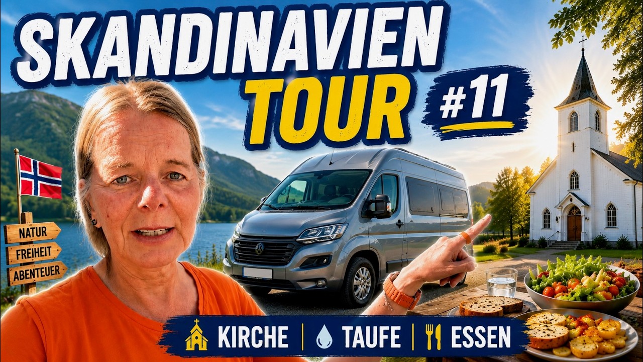 Wir taufen einen Camper!  | Ein besonderer Tag in Norwegen. #reisevlog #norway #vanlife #reisen