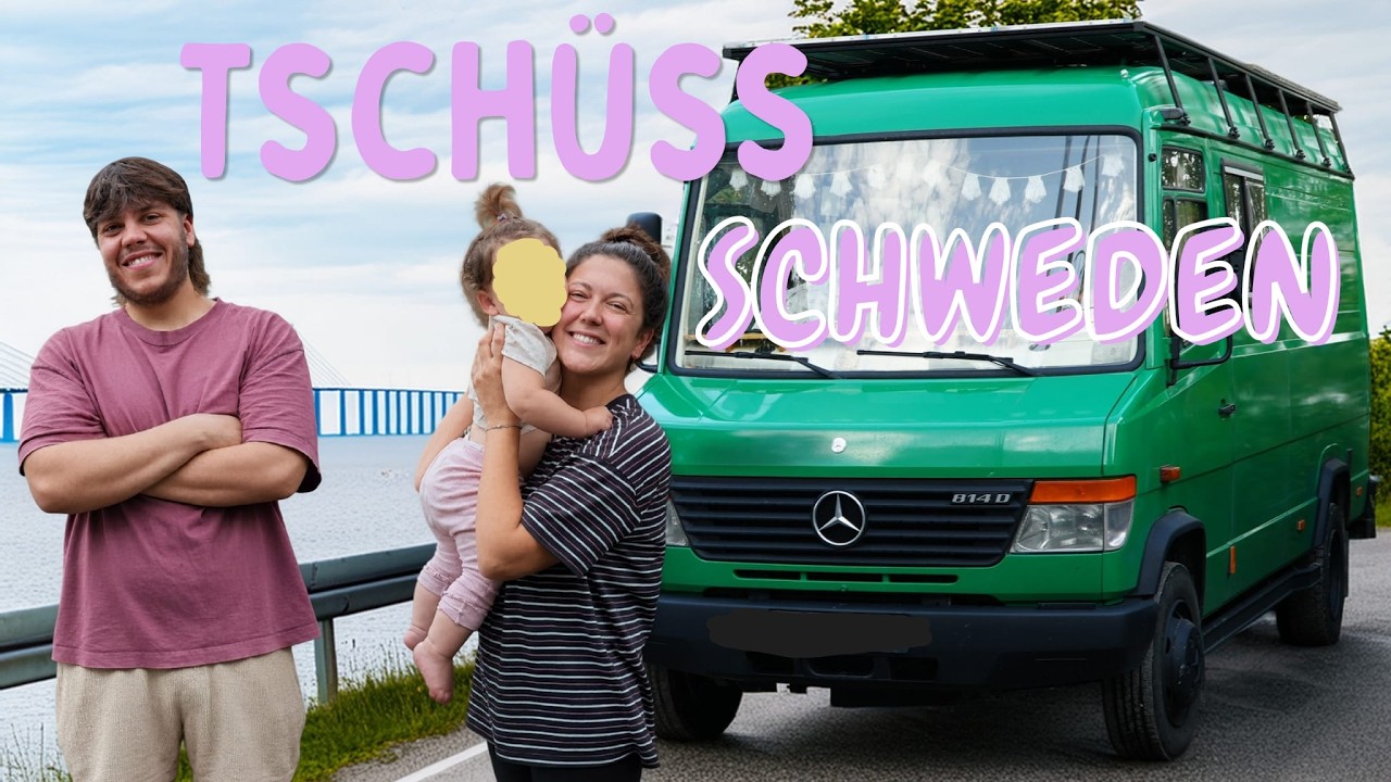 3 LÄNDER, 2 RIESIGE BRÜCKEN & ein LANGER HEIMWEG | Vanlife mit Baby und Hund