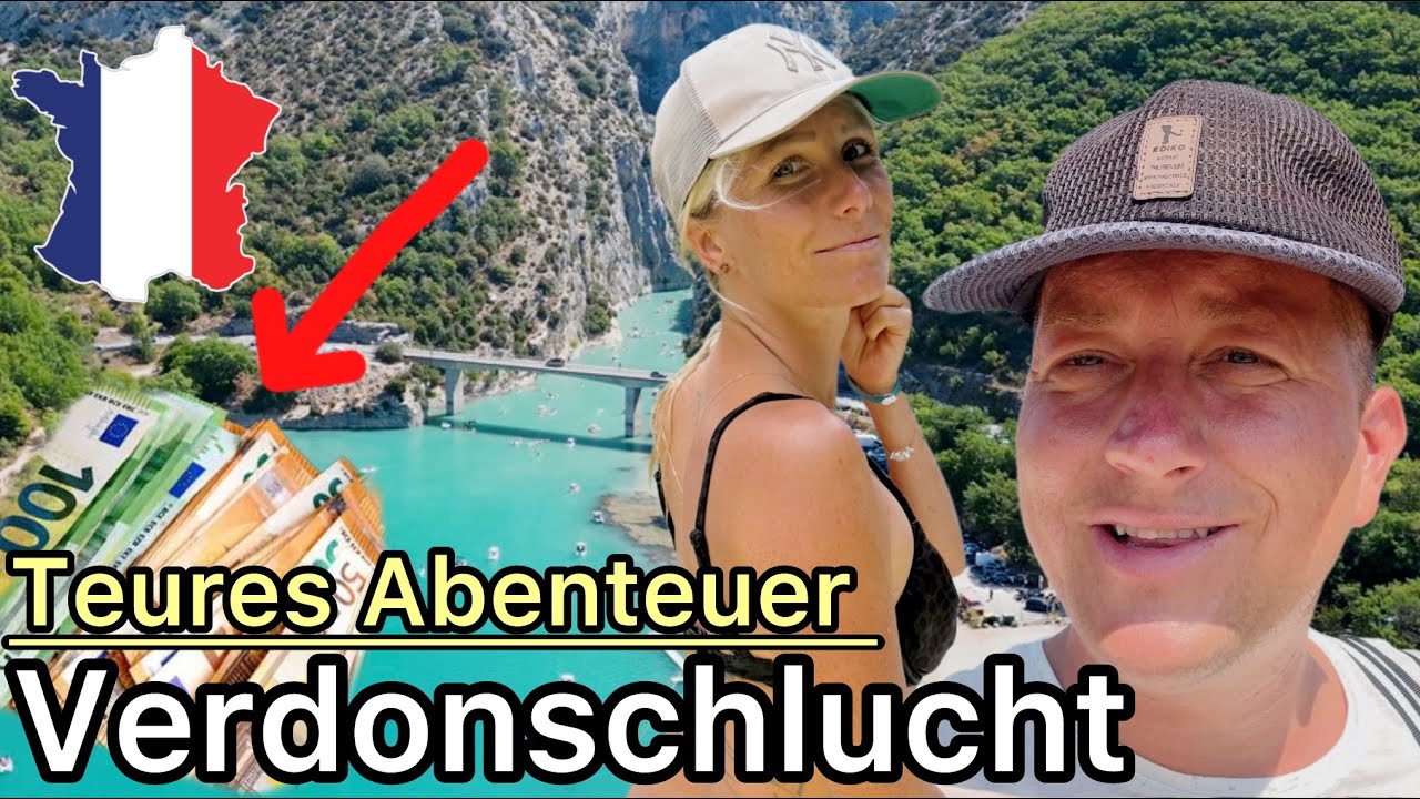 Massentorismus an der Verdonschlucht | 50€ pro Tretboot für 2 h Trotzdem Pflichtprogramm