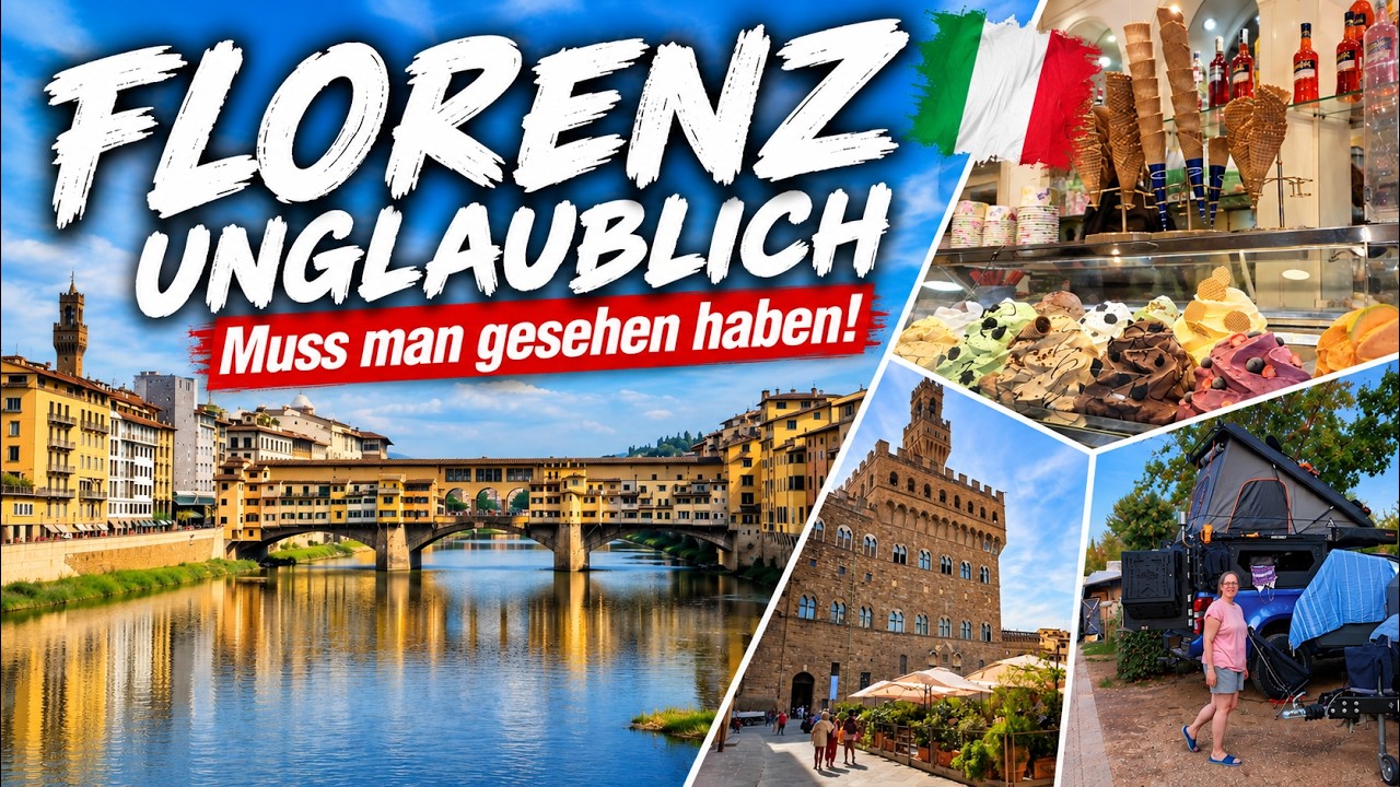 #574 – Weiter nach FLORENZ – Unglaubliche Stadt – Camping FIRENZE – Italien im Herbst #02