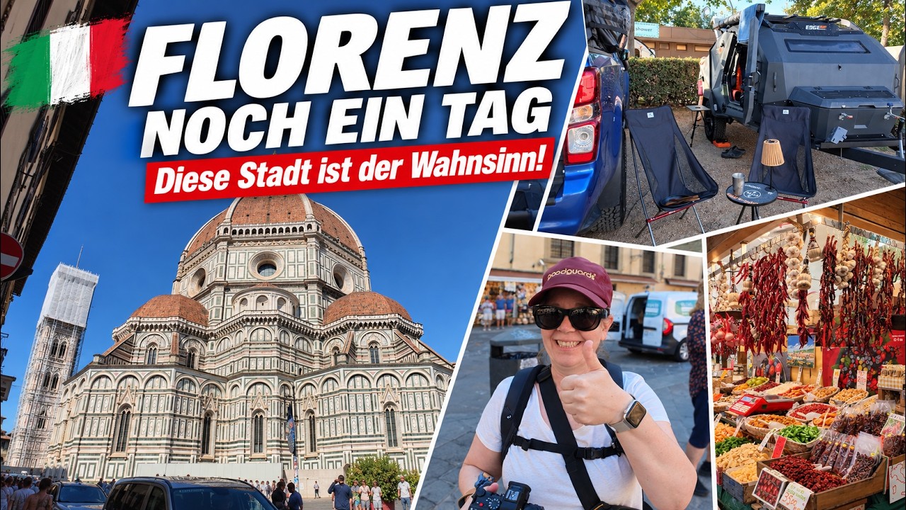 #575 – NOCHMAL FLORENZ – Was für eine STADT!? – 2. Tag in der Metropole – Italien Herbst 2026 – #03