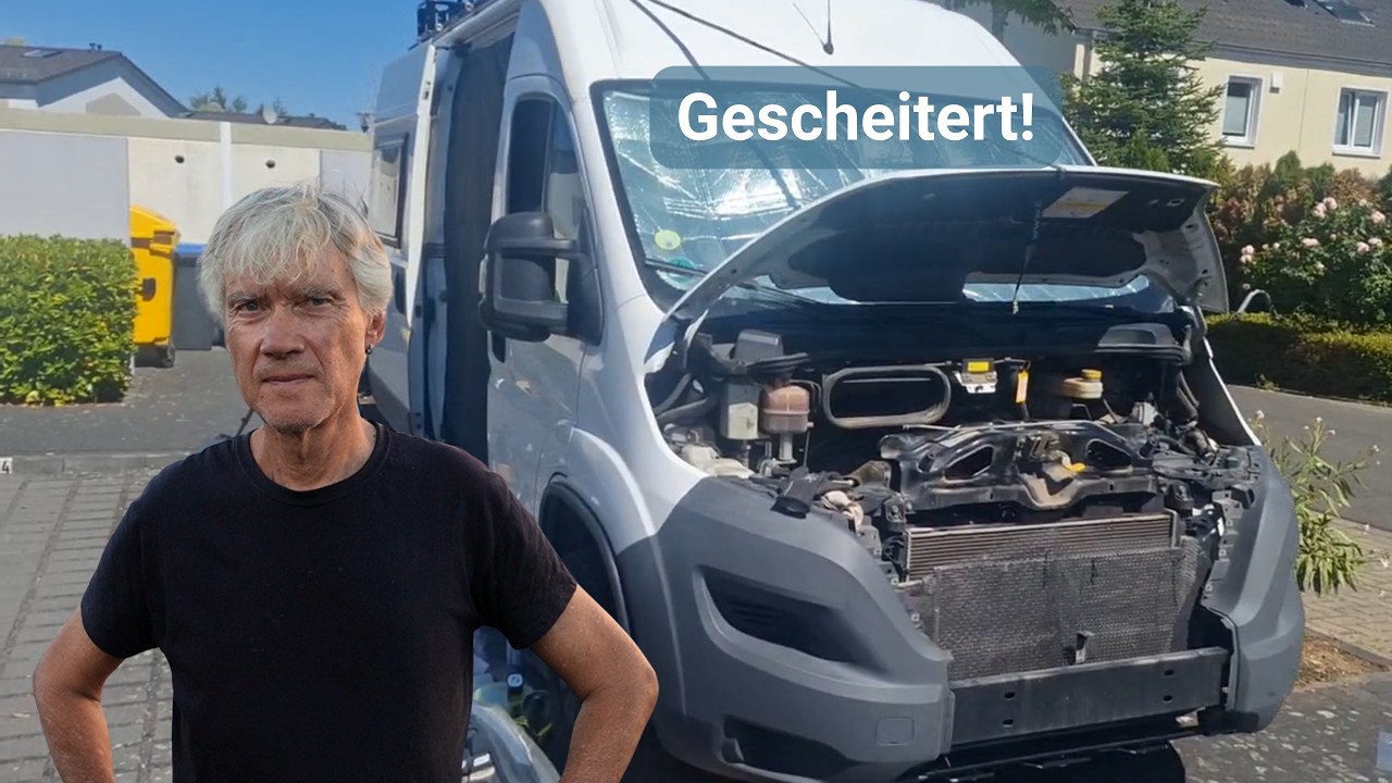 Alles zerlegt und dann? Warum wir unseren Van nicht selbst reparieren konnten | Vanlife Deutschland