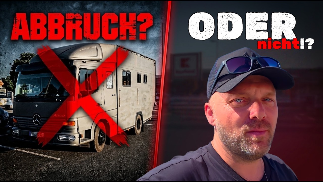 AUSBAU geht weiter & STEHT vielleicht vor dem ENDE | Atego DIY Travel Truck Vanlife SLOWAKEI