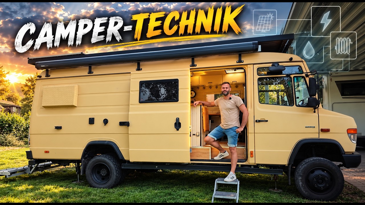 Bernd der Bus – Vario Camper-Technik, so habe ich’s gelöst