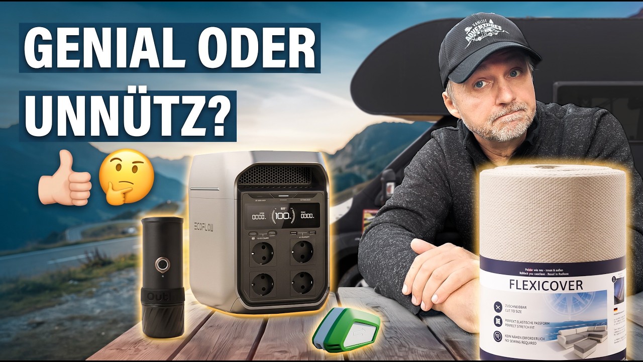 Braucht man diese 10 Gadgets im Wohnmobil? Meine ehrliche Abrechnung!