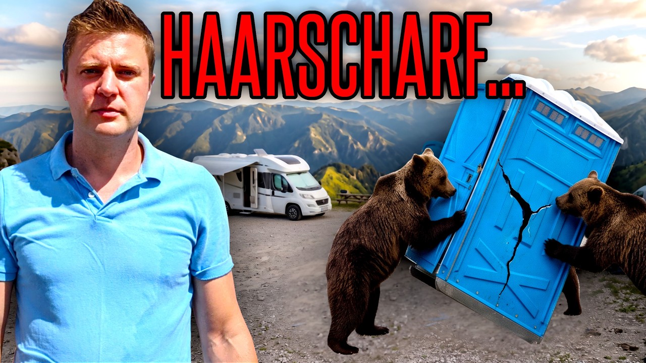 HORROR in der Nacht: BÄREN an unseren Campern!