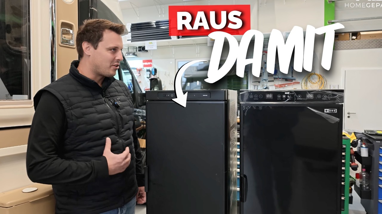 ENDLICH fliegt er raus! Neuer Kühlschrank fürs Wohnmobil | WCS Goch