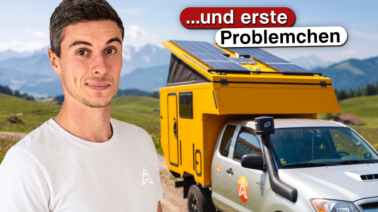 Nach 3 Monaten Bauzeit: Die erste Testfahrt!