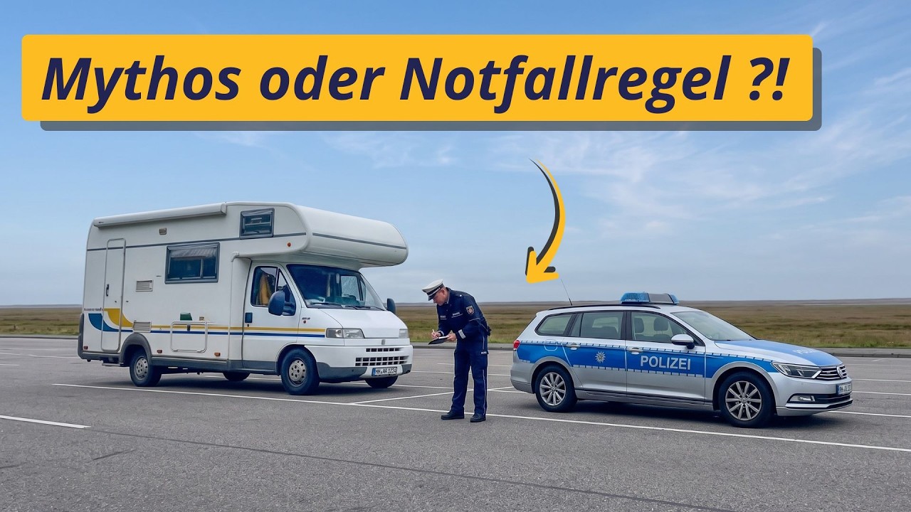 Legal überall schlafen – Gibt es die Not-Regel für Camper?