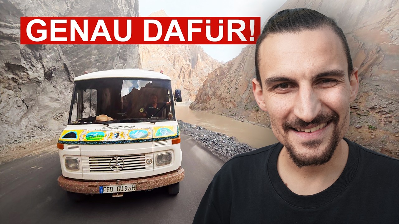 Diese Straße führt mich in den abgelegenen Himalaya